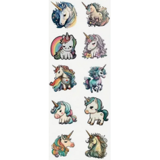 Unicorn Stickers 10's - Sold Assorted 